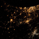 Illustration for article titled Space station astronaut sees missiles exploding on Gaza and Israel